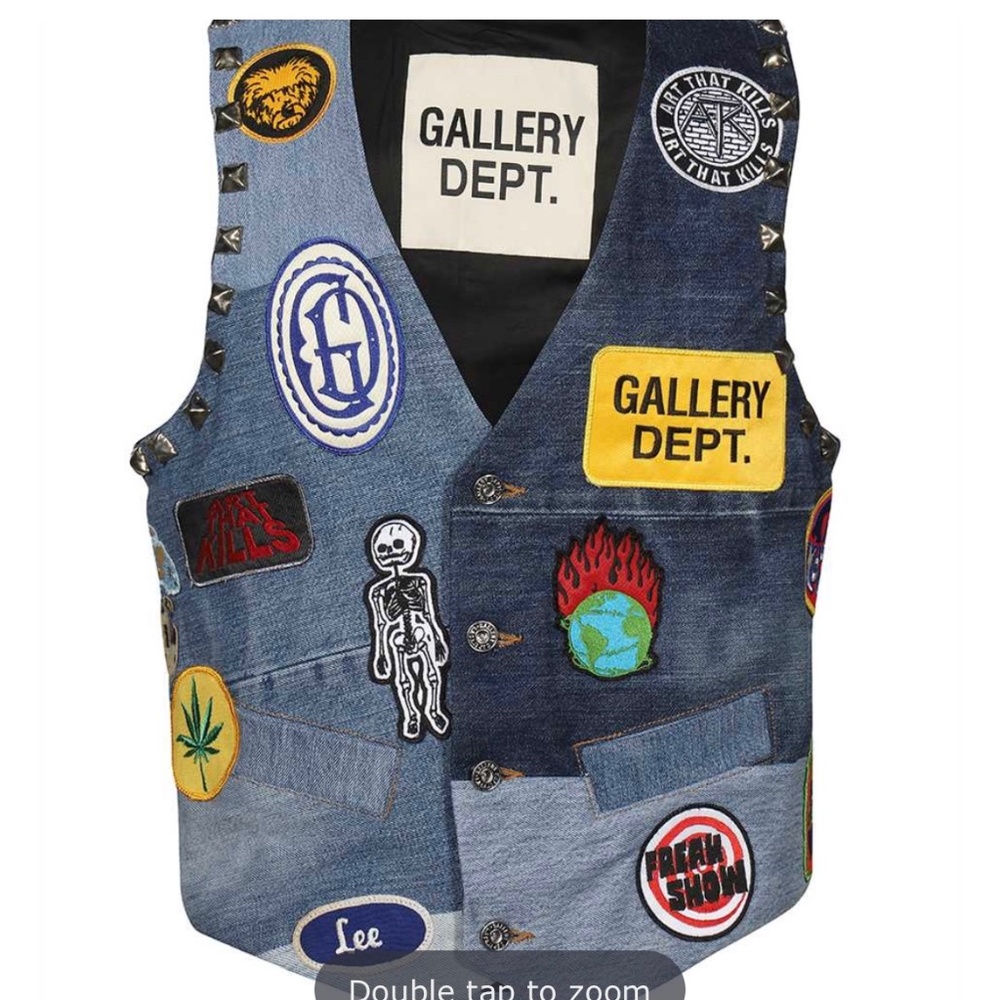 Gallery Dept Denim graphic Vest